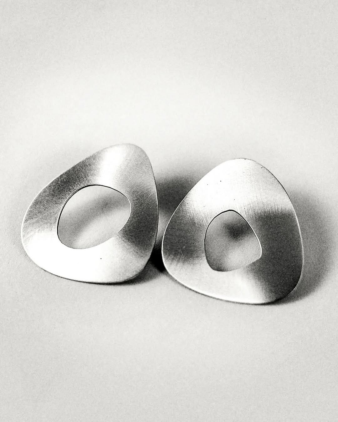 گوشواره مینیمال با نقره