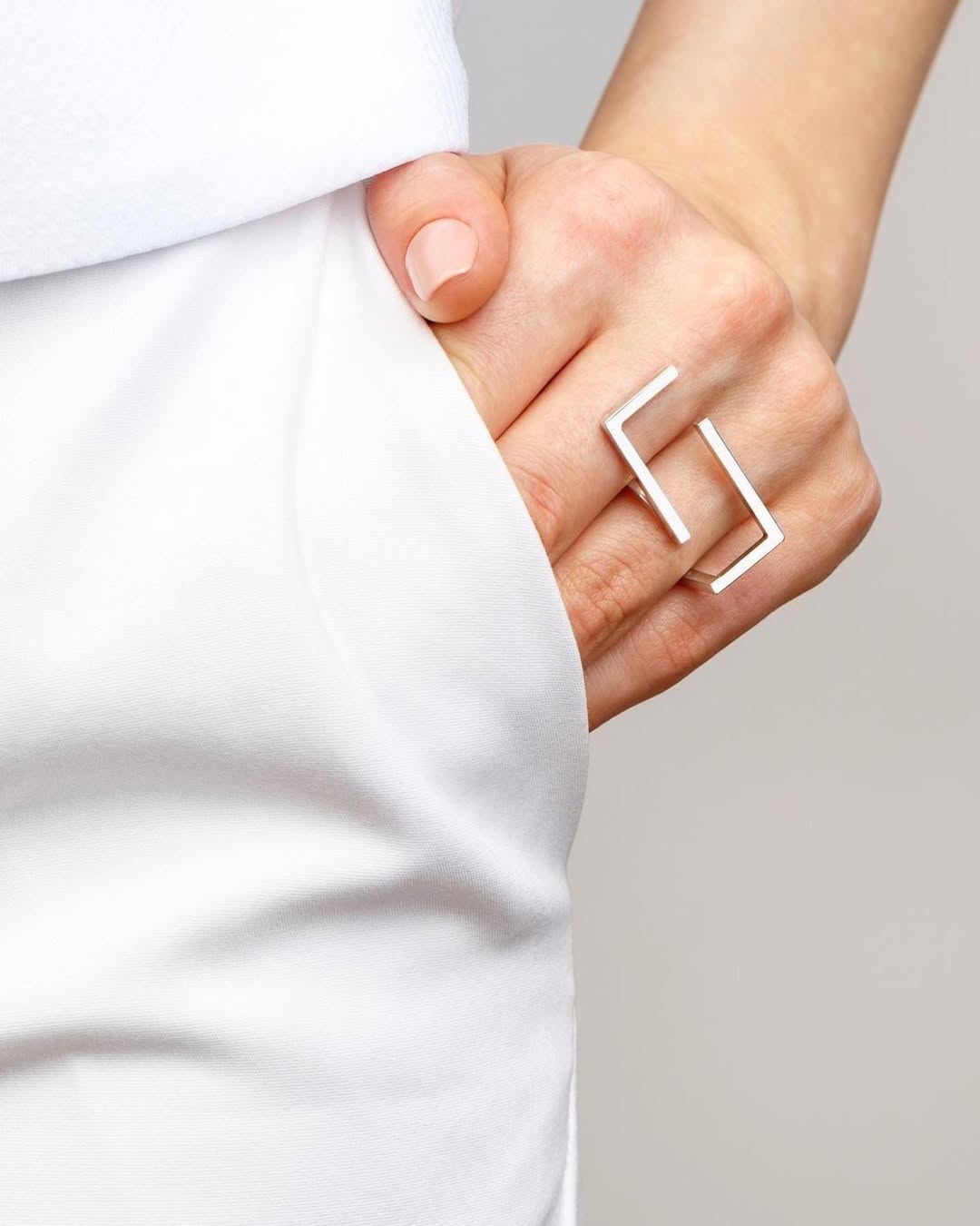 انگشتر فری سایز نقره